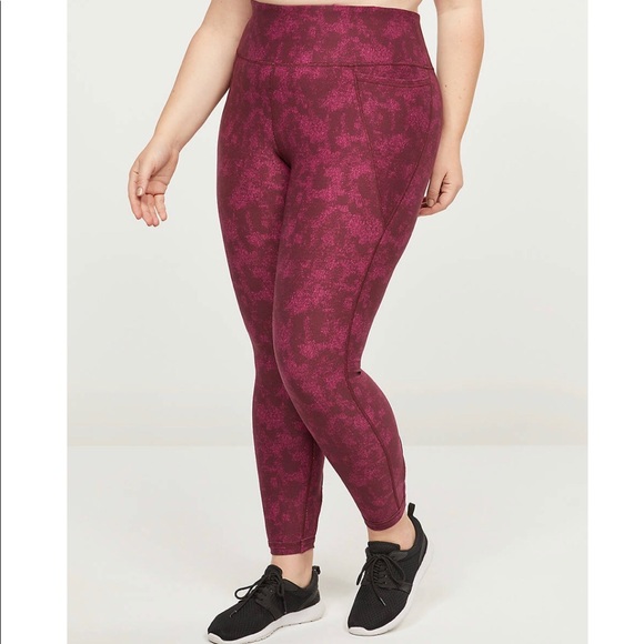 Lane Bryant Pants - LIVI 7/8 Power Legging With Wicking - Crisscross